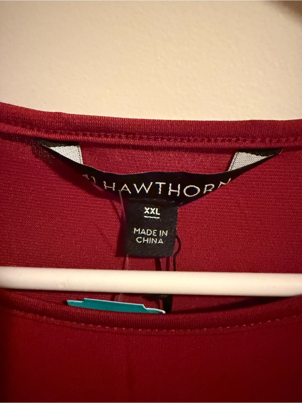 41 Hawthorn Burgundy Long-Sleeve Blouse - Picture 3 of 4